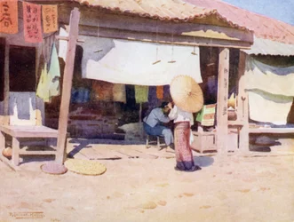 In the Bazaar, Bhamo